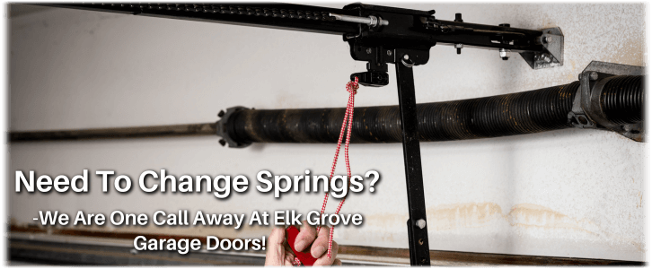 Broken Garage Door Spring Elk Grove